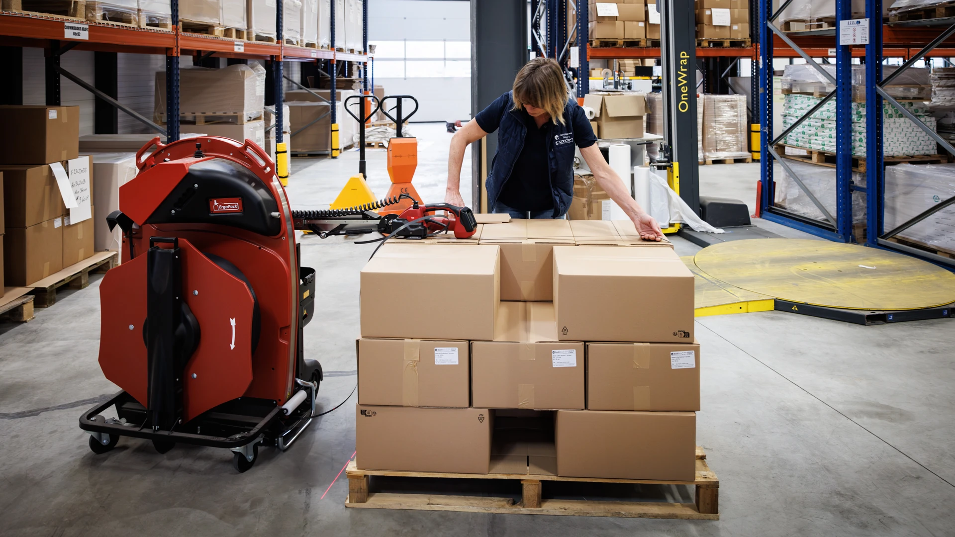 Condiotennement et expédition packaging